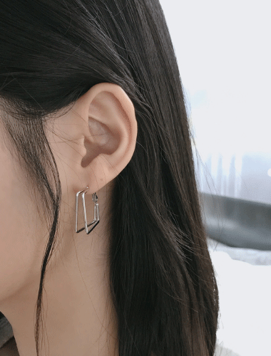 더블스퀘어-earring